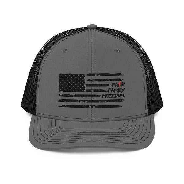 Faith, Family, Freedom Trucker Cap